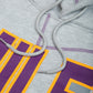 Miles University 93 Frankenstein Hoodie MDH.Grey / Purple / Gold Miles College Frankenstein Hoodie detail image