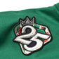 FTP Norfolk State Original 92 Frankenstein Stitched Hoodie Kelly Green/Black Norfolk State University Frankenstein Hoodie detail image