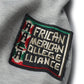 FTP Central State University Original 92 Frankenstein Stitched Hoodie MDH. Grey / Red Frankenstein Hoodie detail image