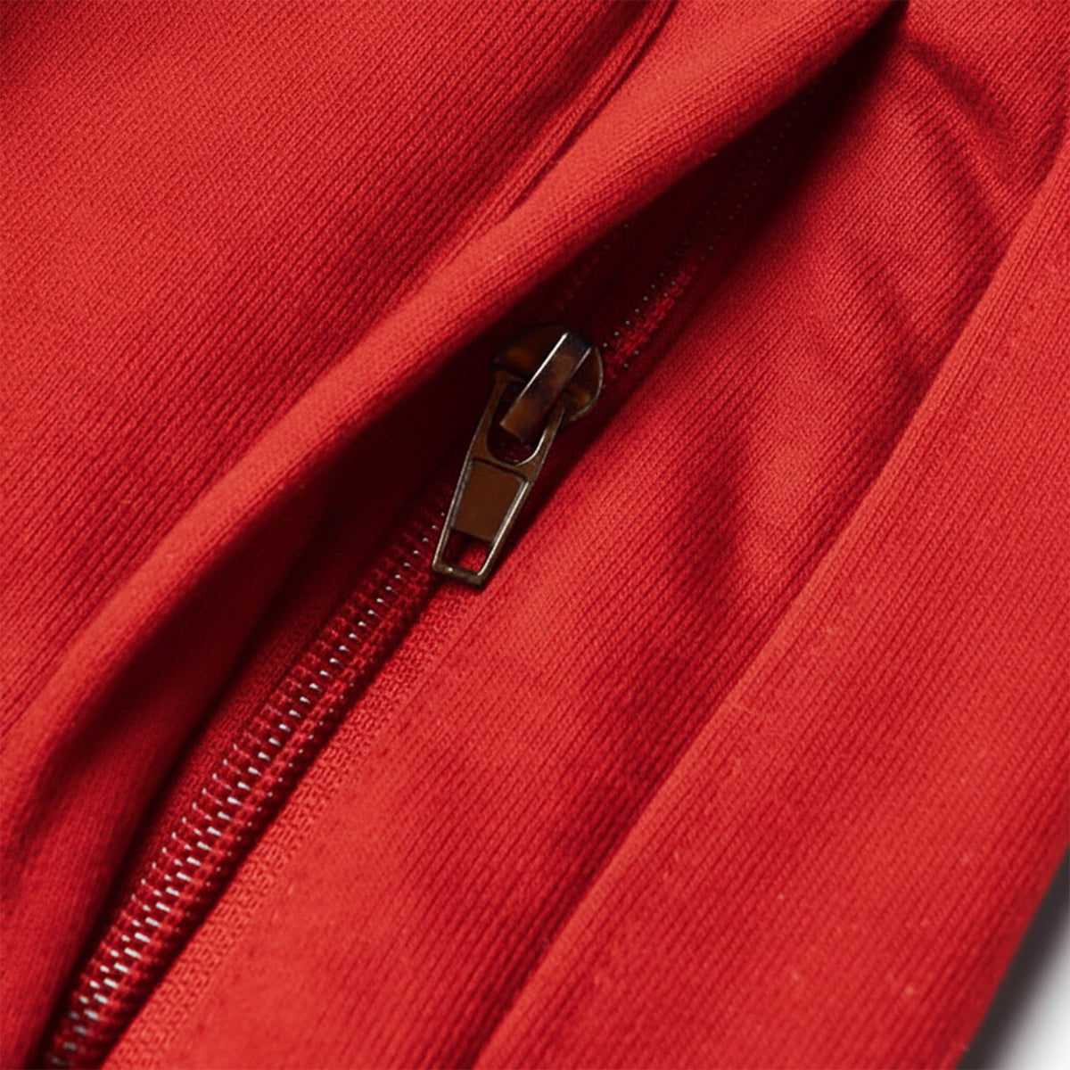 FTP Original 92 Frankenstein Stitched Sweatpants Red / Kelly Green Malcolm X College Frankenstein Sweatpants detail image