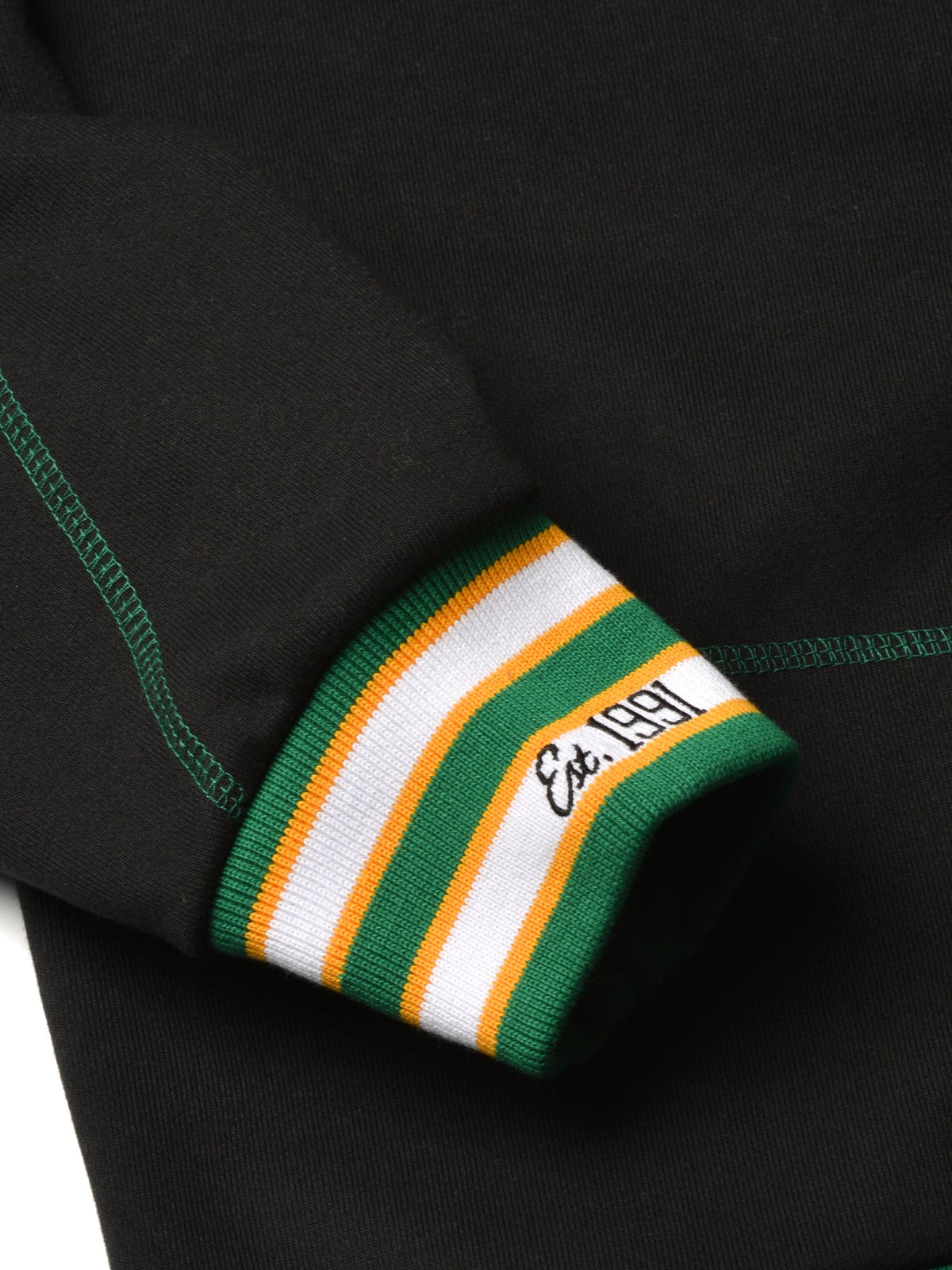Norfolk State University Original '92 "Frankenstein" Crewneck Black / Green Frankenstein Crewneck detail image