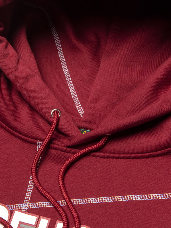Morehouse College 93 Frankenstein Hoodie Maroon/White Frankenstein Hoodie detail image