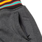 AACA Original 92 Frankenstein Stitched Sweatpants Charcoal/Black Frankenstein Sweatpants detail image