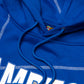 Hampton U. Fresh 93 Frankenstein Hoodie Royal/White Hampton University Frankenstein Hoodie detail image
