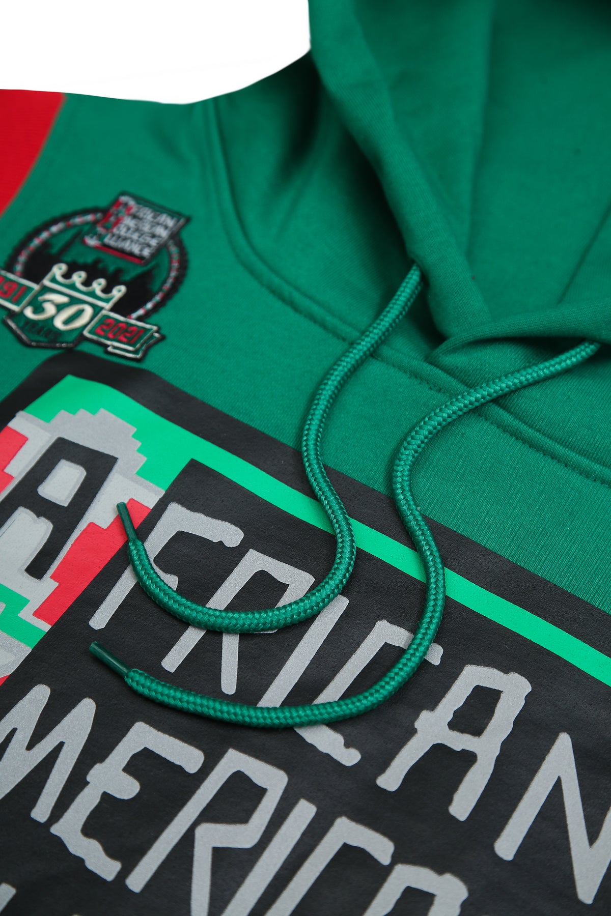 30th Anniversary FTP AACA Hoodie Kelly Green Classic Hoodie detail image