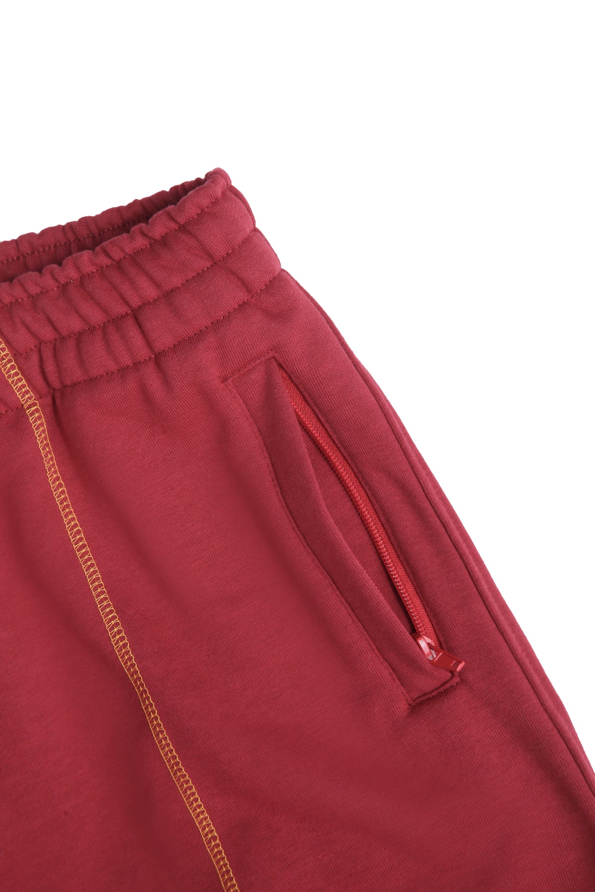 AACA Fresh 93 Frankenstein Jogger RED/GOLD Tuskegee University Frankenstein Sweatpants detail image