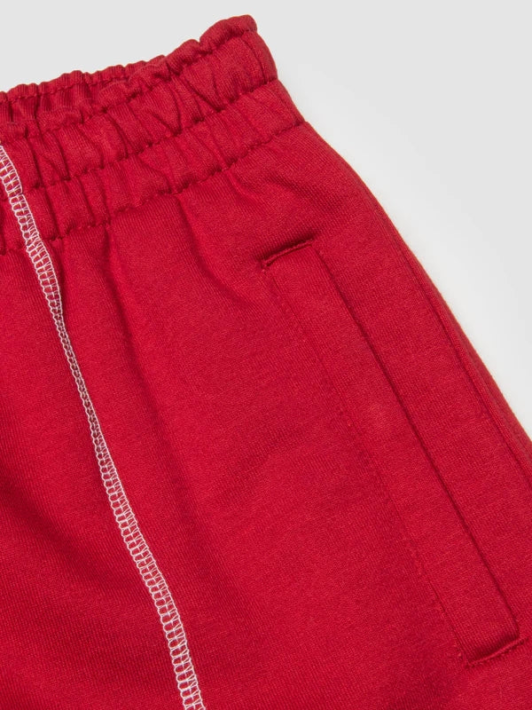 AACA Fresh 93 Frankenstein Jogger RED/WHITE Howard University Frankenstein Sweatpants detail image