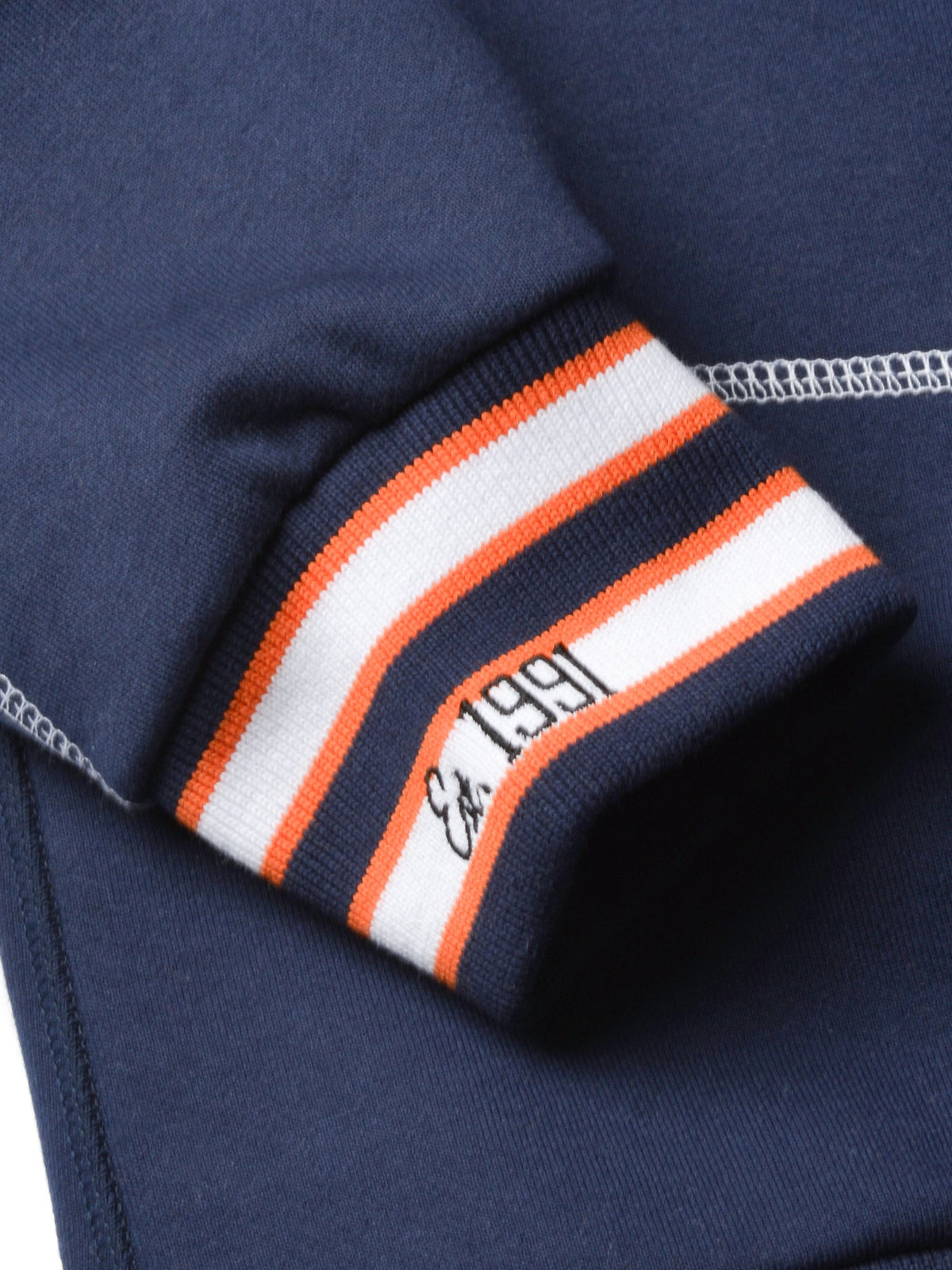 Virginia State University Original '92 "Frankenstein" Crewneck Navy/White Frankenstein Crewneck detail image