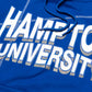 Hampton U. Fresh 93 Frankenstein Hoodie Royal/White Hampton University Frankenstein Hoodie detail image