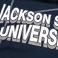 Jackson State 93 Frankenstein Hoodie Navy/White Jackson State University Frankenstein Hoodie detail image
