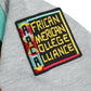 30th Anniversary AACA Frankenstein Stitched Hoodie MDH.Grey / Red Frankenstein Hoodie detail image