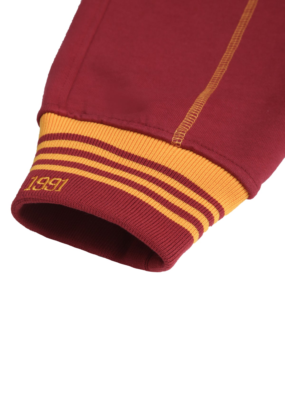 AACA Fresh 93 Frankenstein Jogger RED/GOLD Tuskegee University Frankenstein Sweatpants detail image