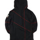 FTP Morgan State University 92 Frankenstein Stitched Hoodie Black / Red Frankenstein Hoodie detail image