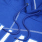 Dillard University 93 Frankenstein Hoodie Royal Blue/White Frankenstein Hoodie detail image