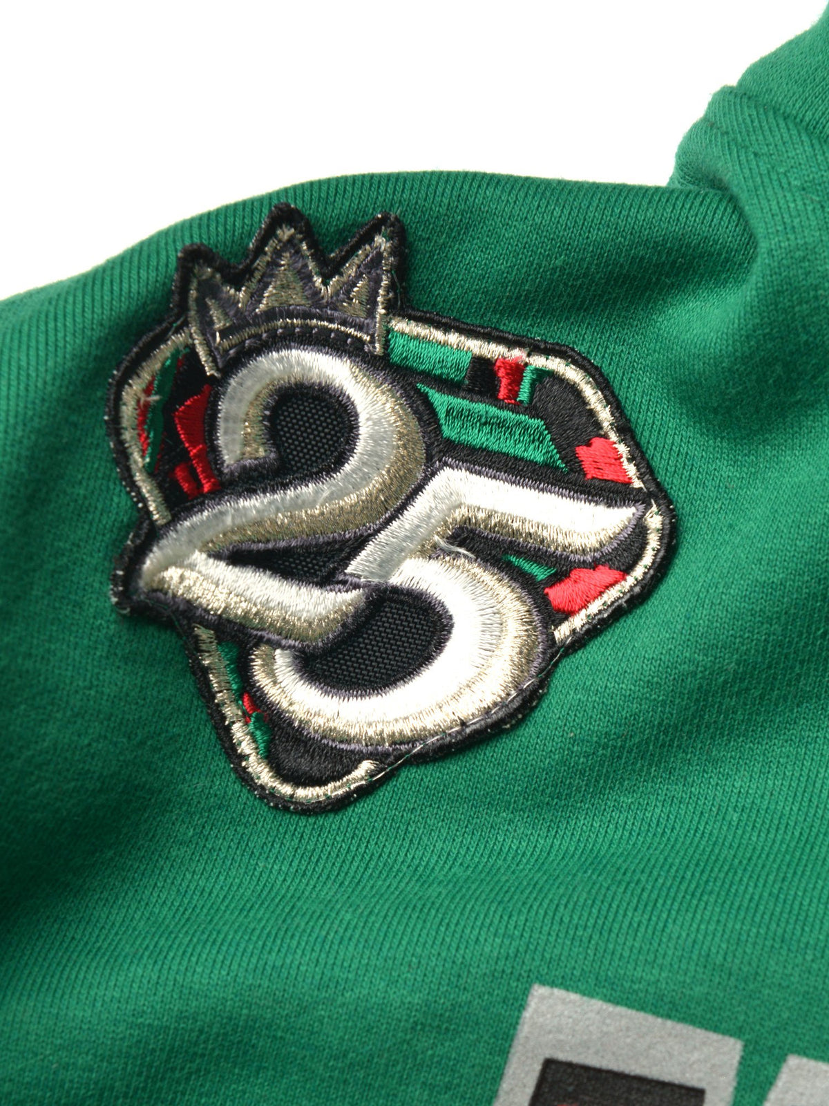 FTP Malcolm X College Classic 91 Hoodie Kelly Green Classic Hoodie detail image