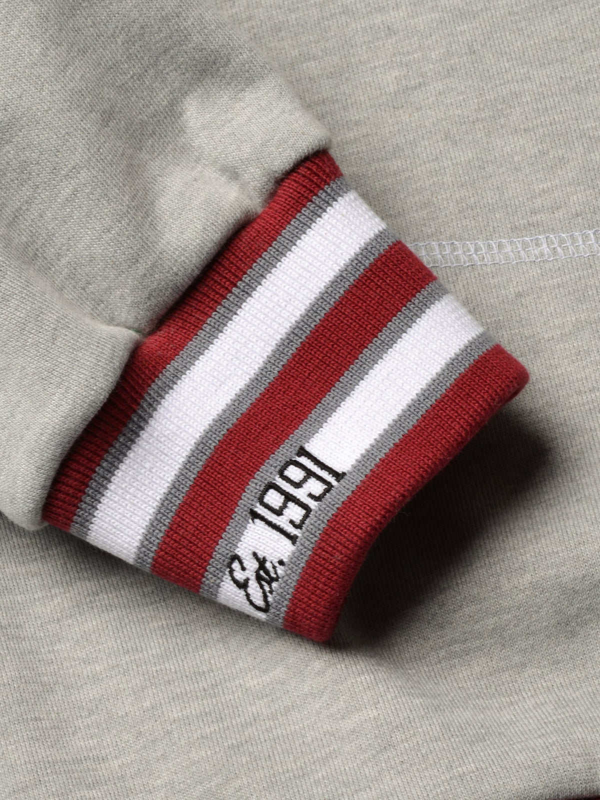 North Carolina Central University Original '92 "Frankenstein" Crewneck Mdh Grey/White Frankenstein Crewneck detail image