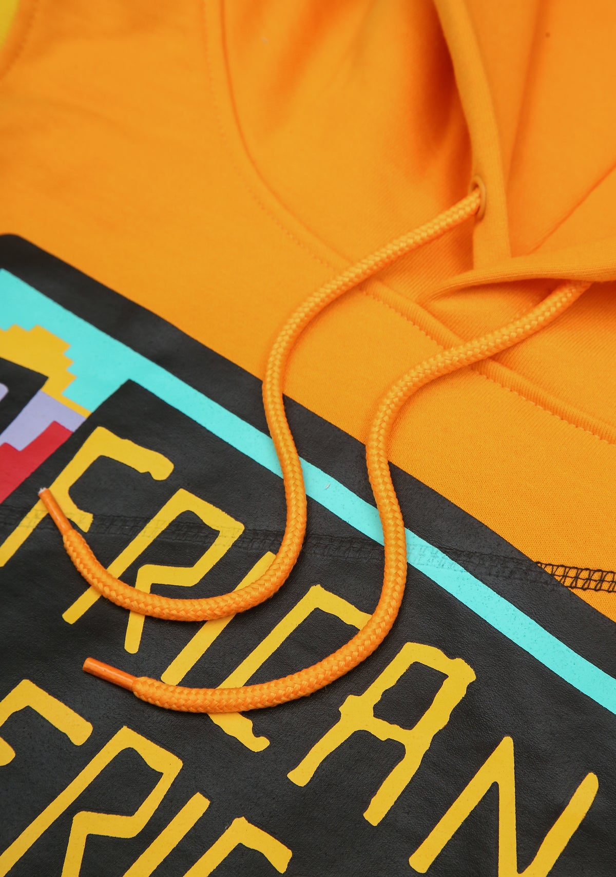 30th Anniversary AACA Frankenstein Stitched Hoodie Gold/Black Frankenstein Hoodie detail image