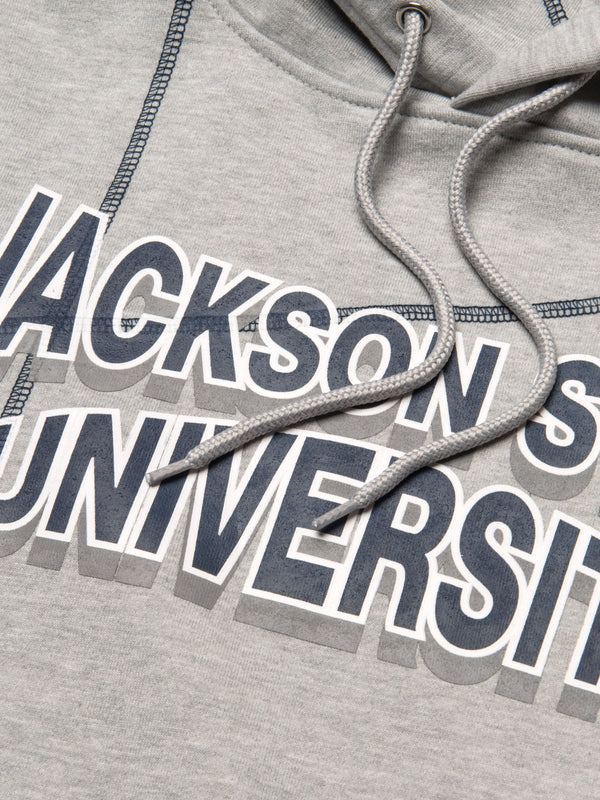 Jackson State 93 Frankenstein Hoodie MDH.Grey / Navy Jackson State University Frankenstein Hoodie detail image