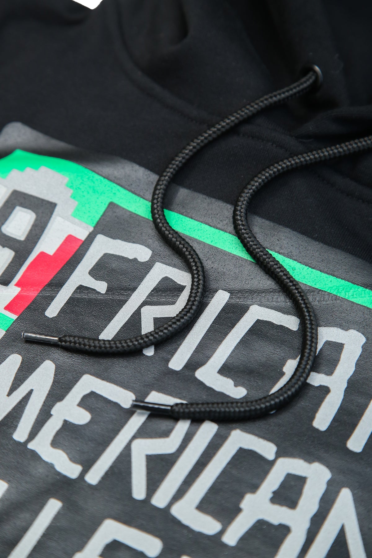 30th Anniversary FTP AACA Frankenstein Stitched Hoodie Black/Red Frankenstein Hoodie detail image