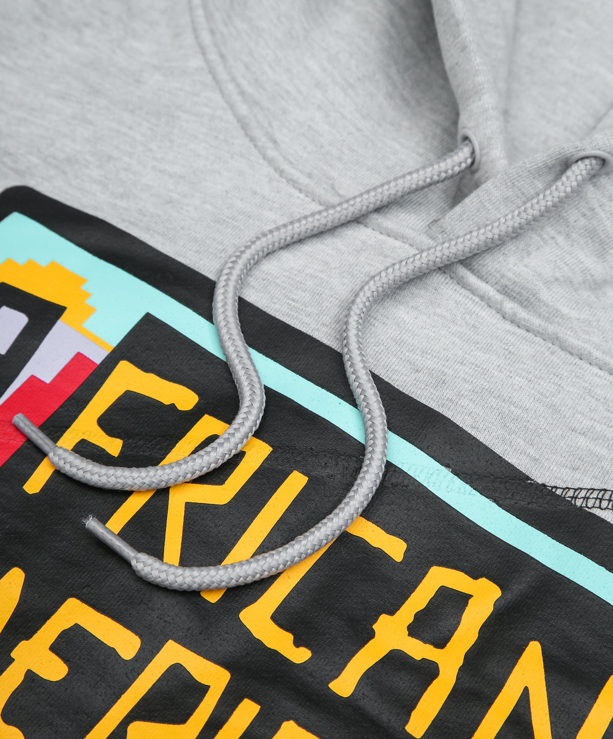 30th Anniversary AACA Frankenstein Stitched Hoodie MDH.Grey / Black Frankenstein Hoodie detail image