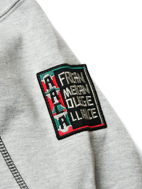 FTP Morgan State University 92 Frankenstein Stitched Hoodie MDH.Grey / Black Frankenstein Hoodie detail image