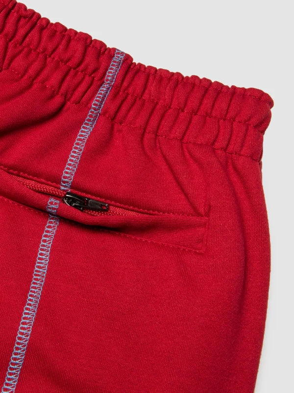 AACA Fresh 93 Frankenstein Jogger RED/CAROLINA Delaware State University Frankenstein Sweatpants detail image