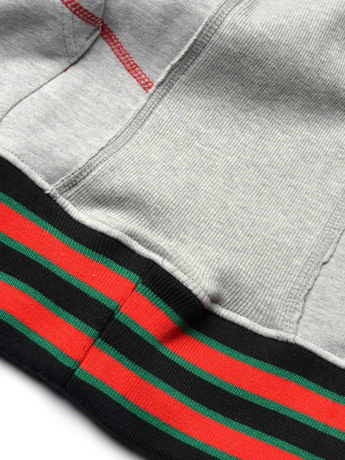 FTP Central State University Original 92 Frankenstein Stitched Hoodie MDH. Grey / Red Frankenstein Hoodie detail image