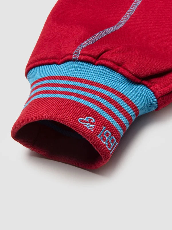 AACA Fresh 93 Frankenstein Jogger RED/CAROLINA Delaware State University Frankenstein Sweatpants detail image