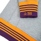 Miles University 93 Frankenstein Hoodie MDH.Grey / Purple / Gold Miles College Frankenstein Hoodie detail image