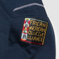 Jackson State 93 Frankenstein Hoodie Navy/White Jackson State University Frankenstein Hoodie detail image