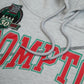 30th Anniversary FTP Compton Community College Frankenstein Stitched Hoodie MDH.Grey / Black Compton College Frankenstein Hoodie detail image