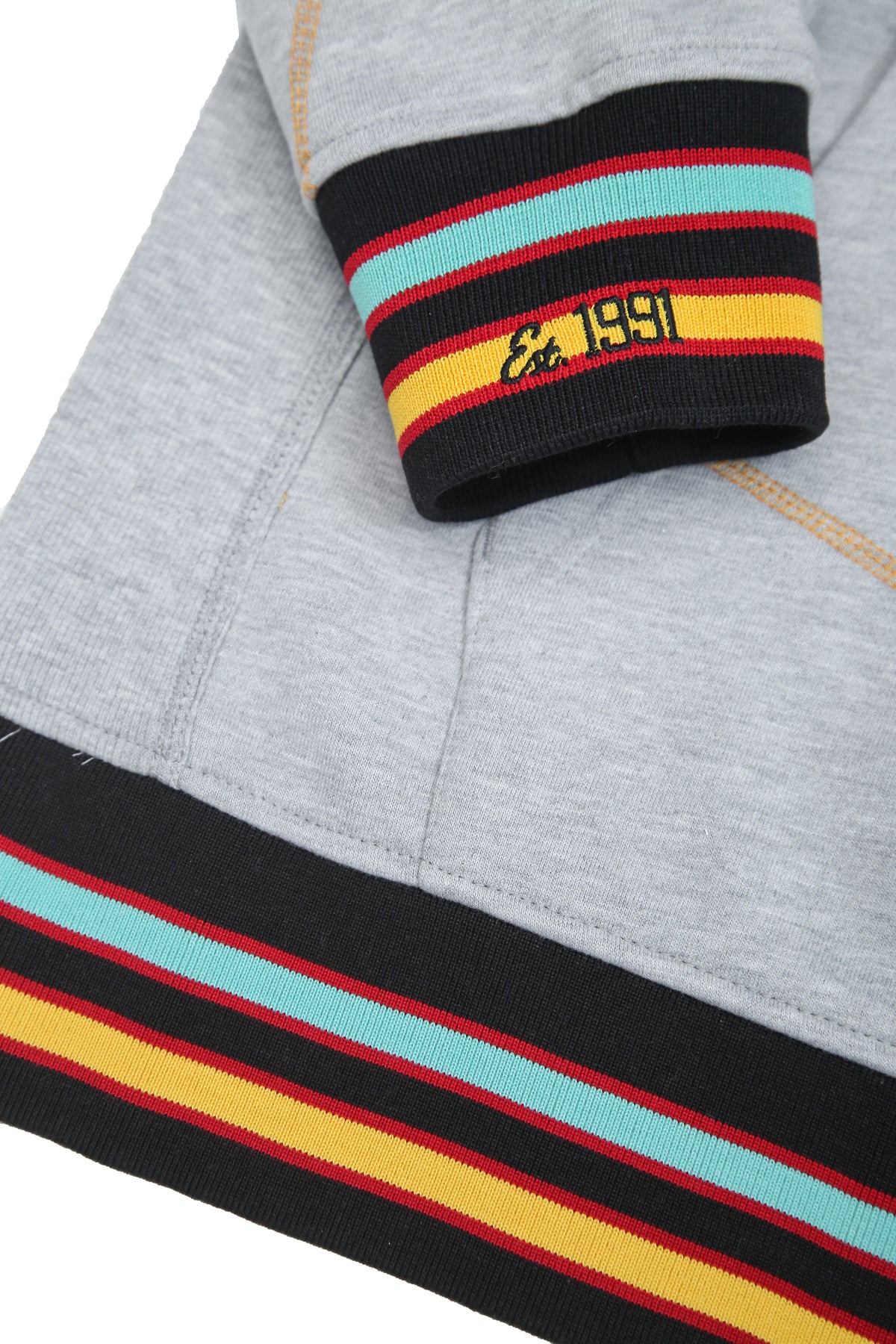 30th Anniversary AACA Frankenstein Stitched Hoodie MDH.Grey / Gold Frankenstein Hoodie detail image