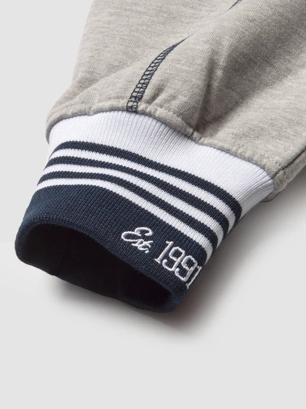 AACA Fresh 93 Frankenstein Jogger MDH.Grey / Navy Jackson State University Frankenstein Sweatpants detail image