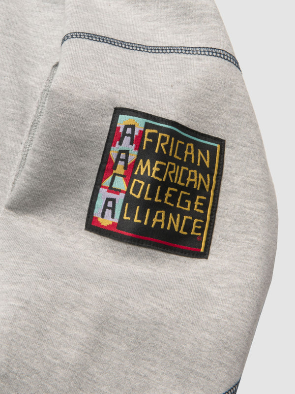 Howard University 93 Frankenstein Hoodie MDH.Grey / Navy Frankenstein Hoodie detail image