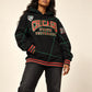 FTP Chicago State University AACA Original 92 Frankenstein Stitched Hoodie Black/Kelly Green