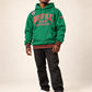 FTP Norfolk State Original 92 Frankenstein Stitched Hoodie Kelly Green/Black
