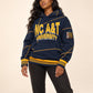 North Carolina A&T University 93 Frankenstein Hoodie Navy/Gold