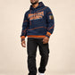 Morgan State 93 Frankenstein Hoodie Navy/Orange