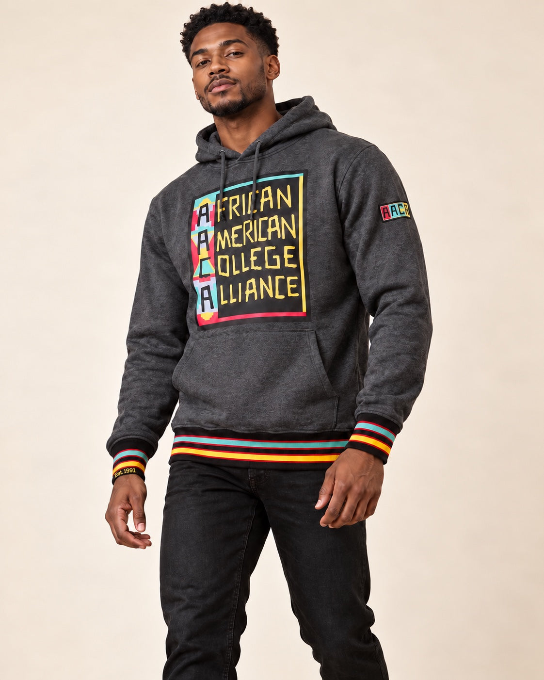 AACA Classic 91 Hoodie Charcoal Grey