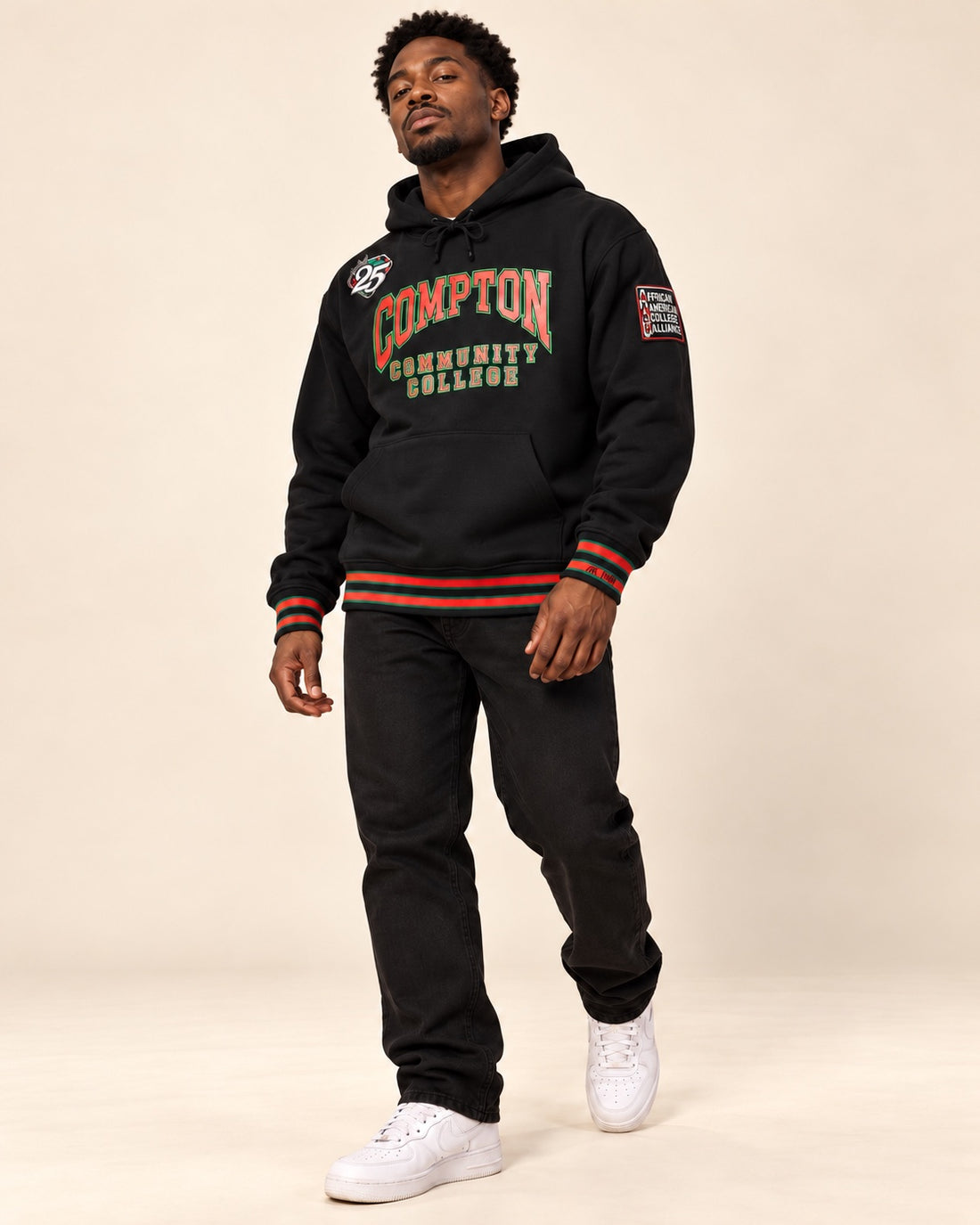 FTP Compton Classic 91 Hoodie Black