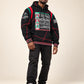 30th Anniversary FTP AACA Frankenstein Stitched Hoodie Black/Red