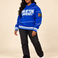 Hampton U. Fresh 93  Frankenstein Hoodie Royal/White