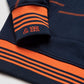 Morgan State 93 Frankenstein Hoodie Navy/Orange Morgan State University Frankenstein Hoodie detail image
