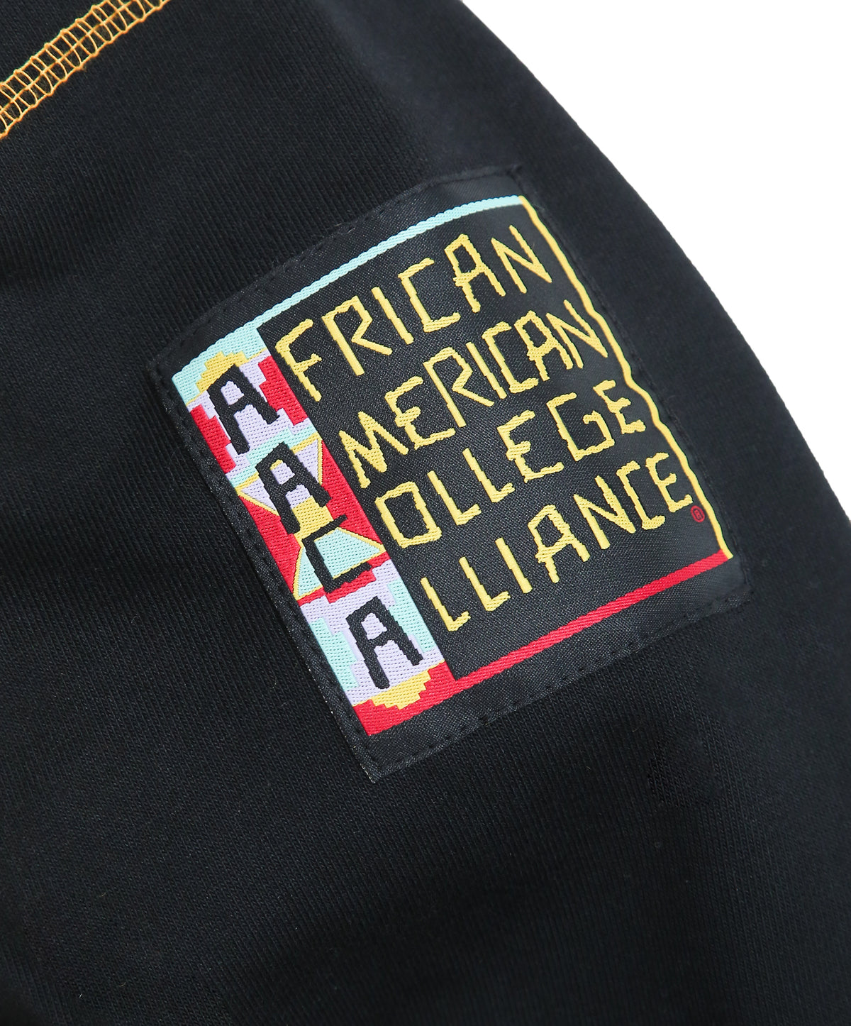 Bowie State University 93 Frankenstein Hoodie Black/Gold Frankenstein Hoodie detail image
