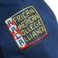 FISK 93 Frankenstein Hoodie Navy/Gold Fisk University Frankenstein Hoodie detail image