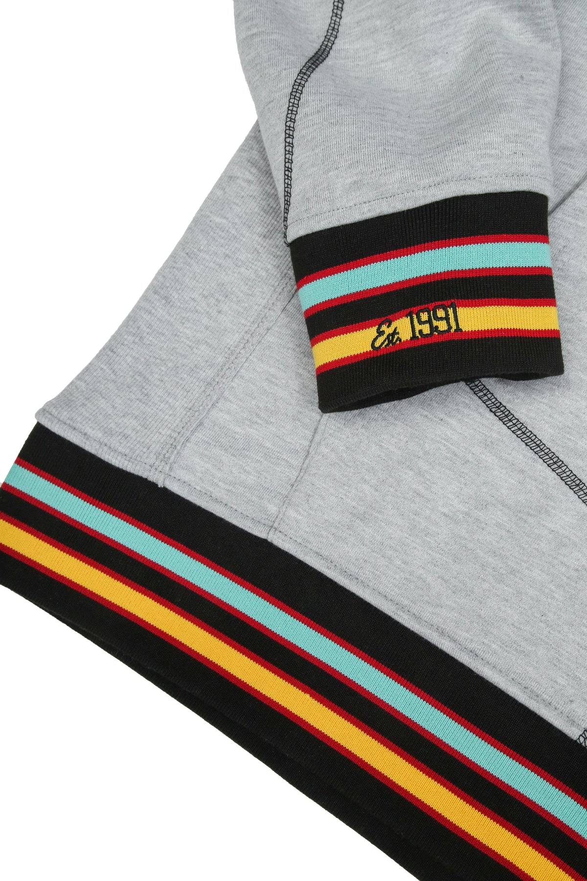 30th Anniversary AACA Frankenstein Stitched Hoodie MDH.Grey / Black Frankenstein Hoodie detail image