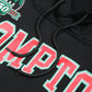 30th Anniversary FTP Compton Community College Hoodie All Black Compton College Classic Hoodie detail image