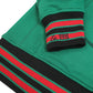 30th Anniversary FTP Malcolm X Frankenstein Stitched Hoodie KellyGreen / Black Malcolm X College Frankenstein Hoodie detail image