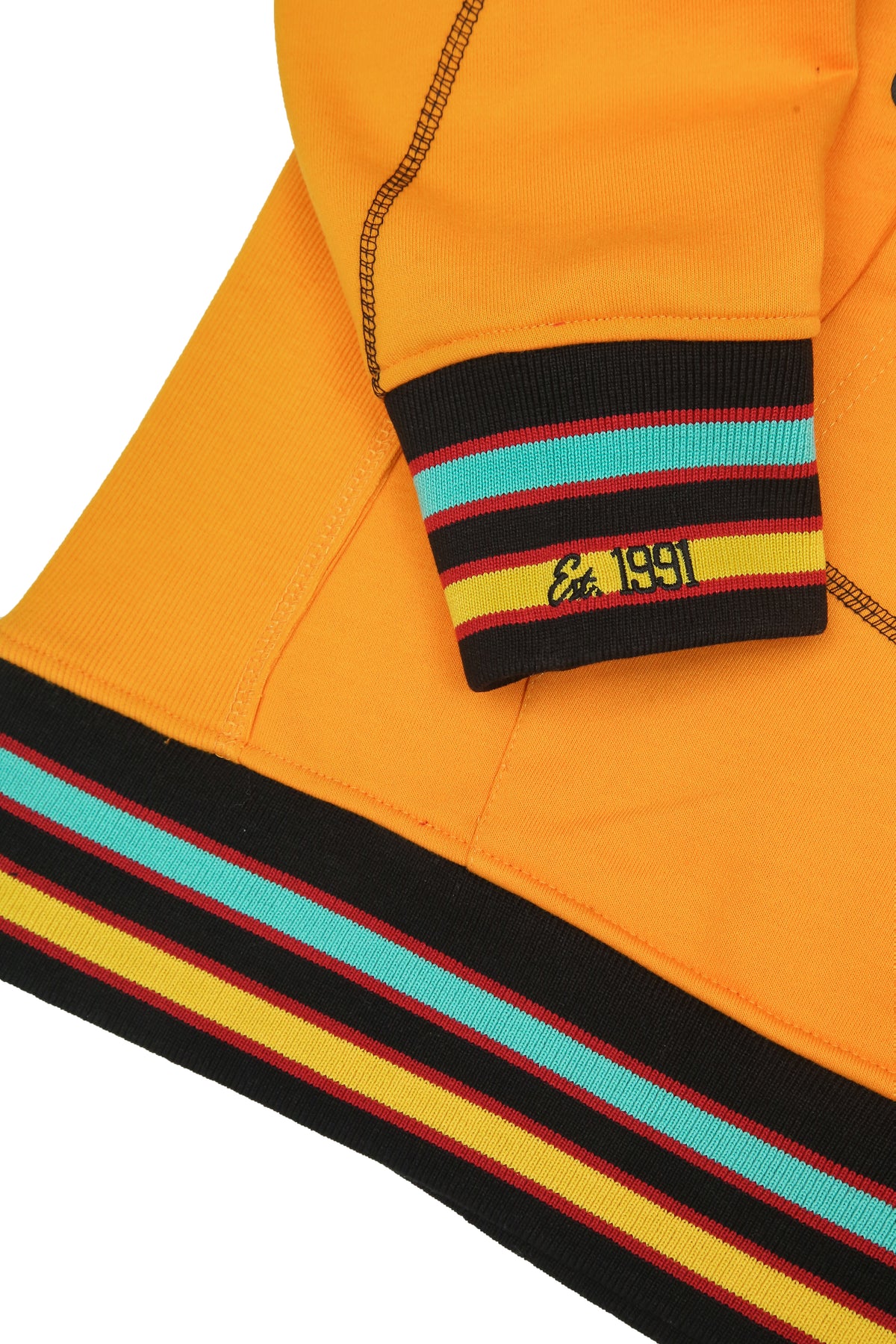 30th Anniversary AACA Frankenstein Stitched Hoodie Gold/Black Frankenstein Hoodie detail image