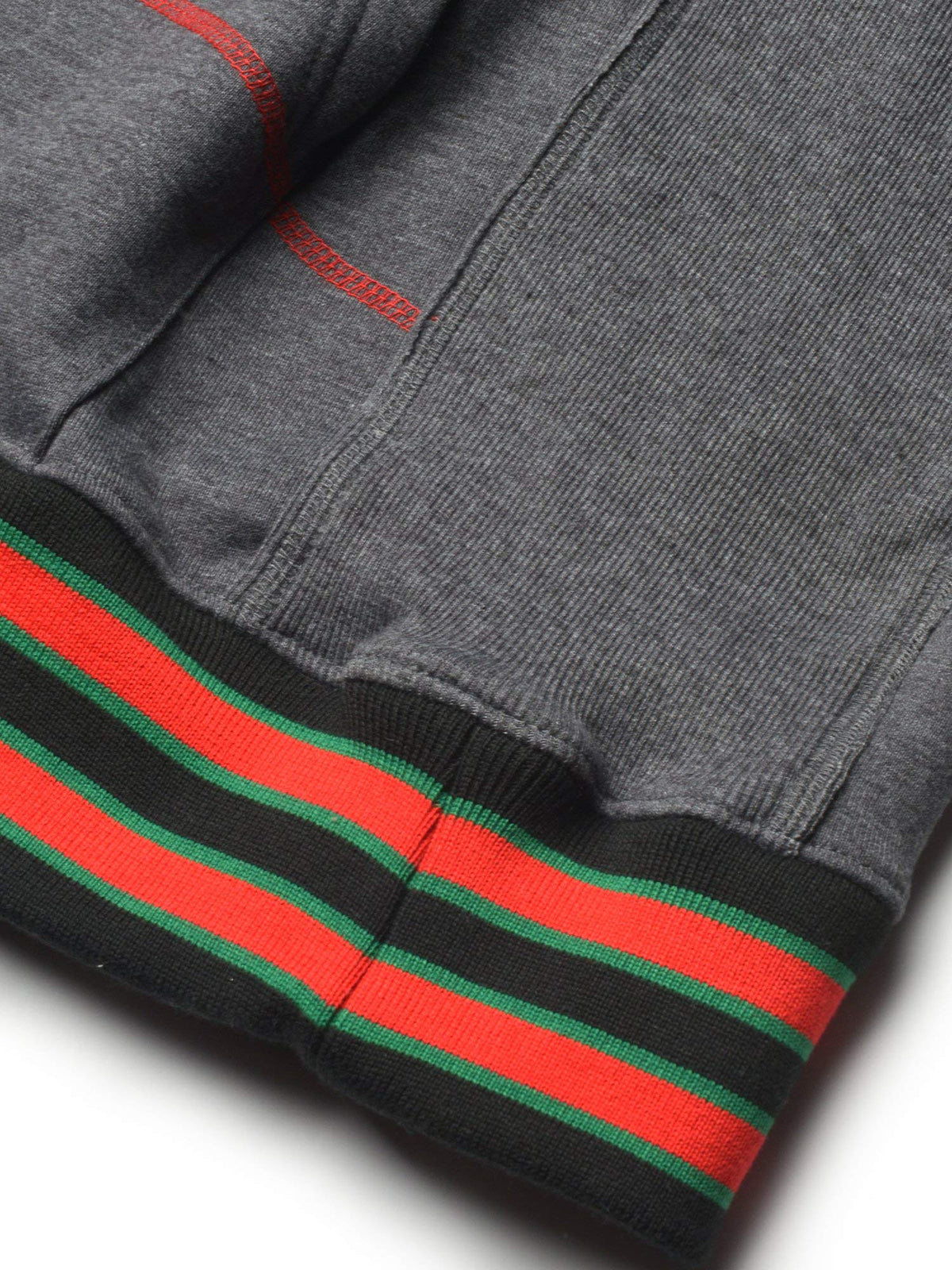 FTP Central State University 92 Frankenstein Stitched Hoodie Charcoal Grey/Red Frankenstein Hoodie detail image